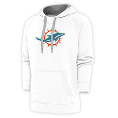 Miami Dolphins Antigua Victory Chenille Pullover Hoodie | NFL On sale