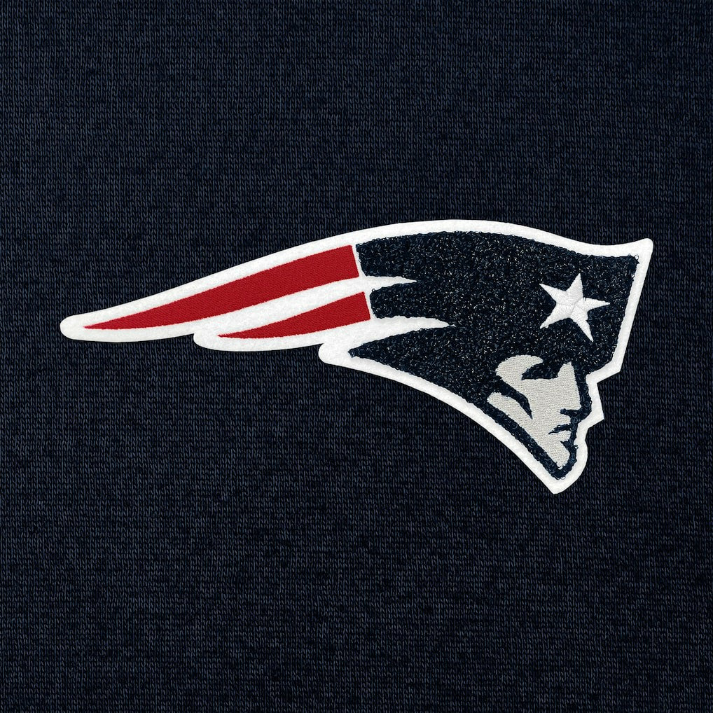 New England Patriots Antigua Victory Chenille Pullover Hoodie | NFL Hot