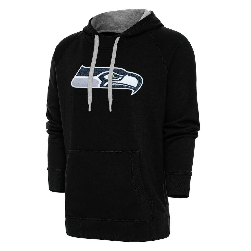 Seattle Seahawks Antigua Victory Chenille Pullover Hoodie | NFL Outlet