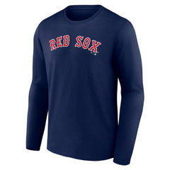 Boston Red Sox Wordmark Long Sleeve T-Shirt - MLB T-shirts