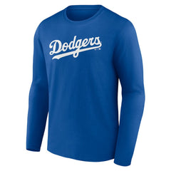 Los Angeles Dodgers Wordmark Long Sleeve T-Shirt - MLB T-shirts