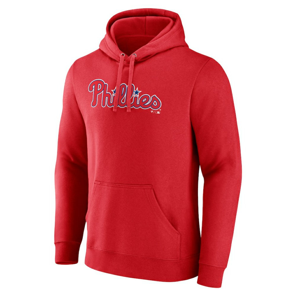 Philadelphia Phillies Official Wordmark Pullover Hoodie - MLB Hoodies