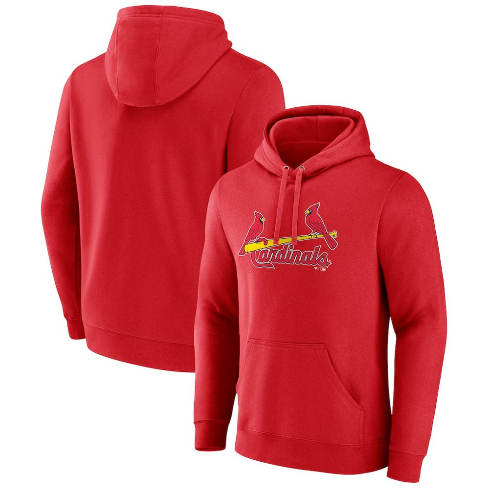 St. Louis Cardinals Official Wordmark Pullover Hoodie - MLB Hoodies