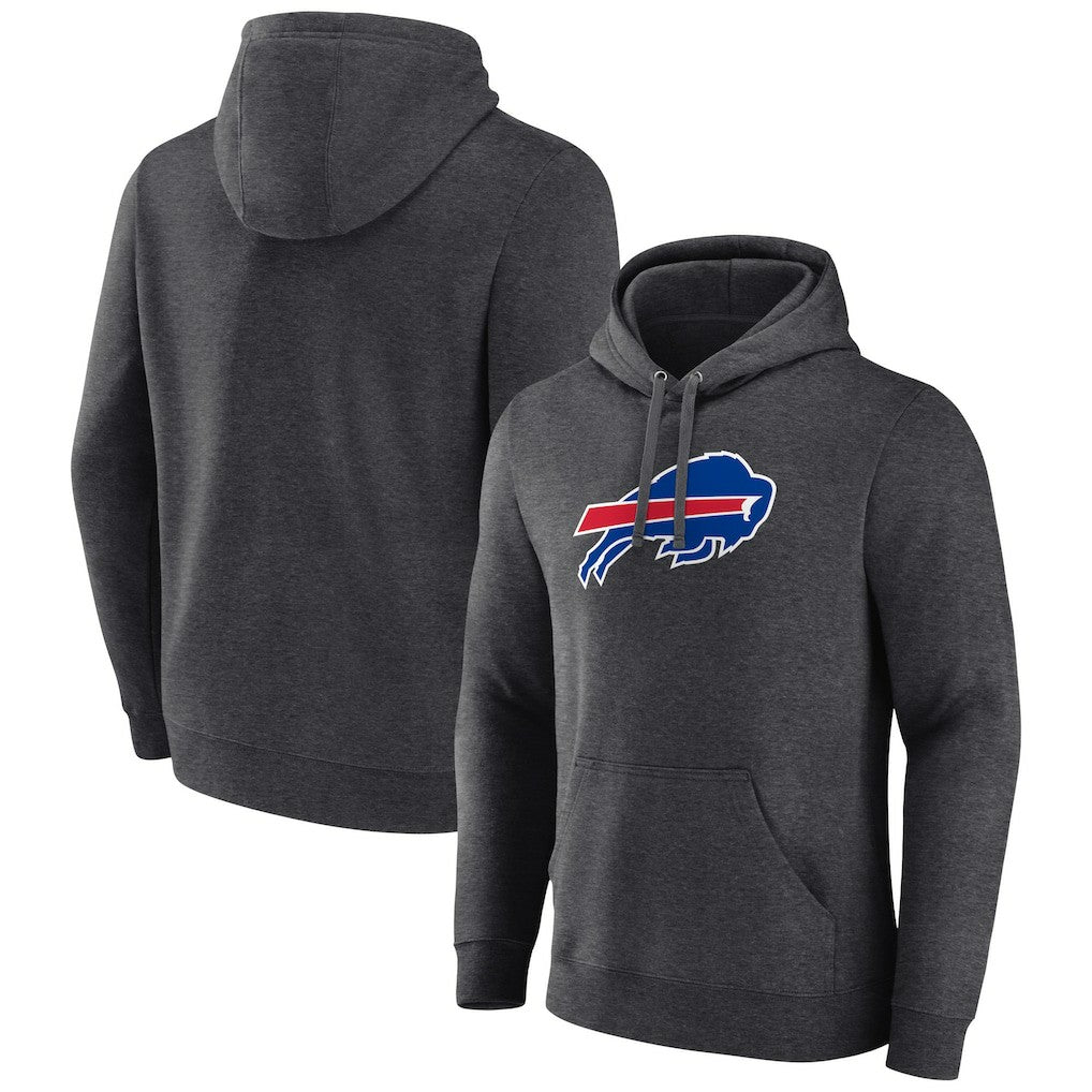 Buffalo Bills Primary Team Logo Fitted Pullover Hoodie | NFL Outlet