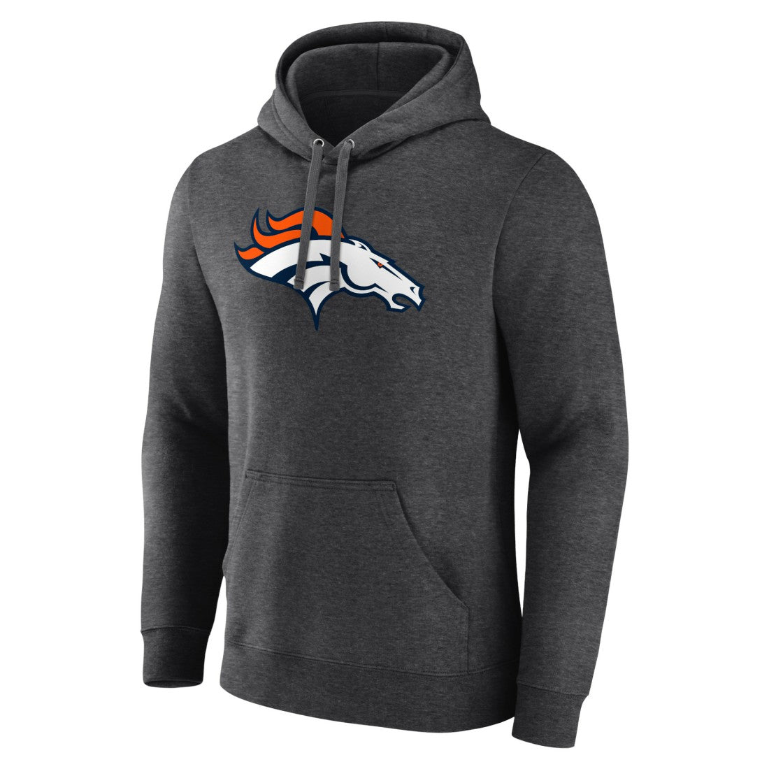 Denver Broncos Primary Team Logo Fitted Pullover Hoodie | NFL Hot