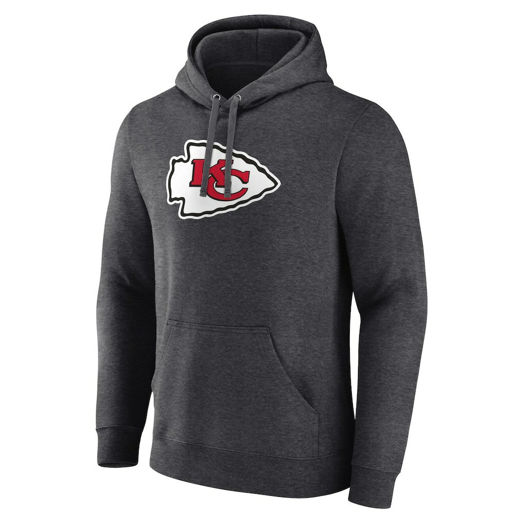 Kansas City Chiefs Primary Team Logo Fitted Pullover Hoodie | NFL Outlet