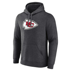 Kansas City Chiefs Primary Team Logo Fitted Pullover Hoodie | NFL Outlet