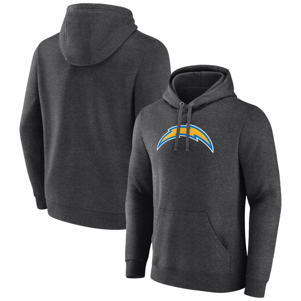 Los Angeles Chargers Primary Team Logo Fitted Pullover Hoodie | NFL Outlet
