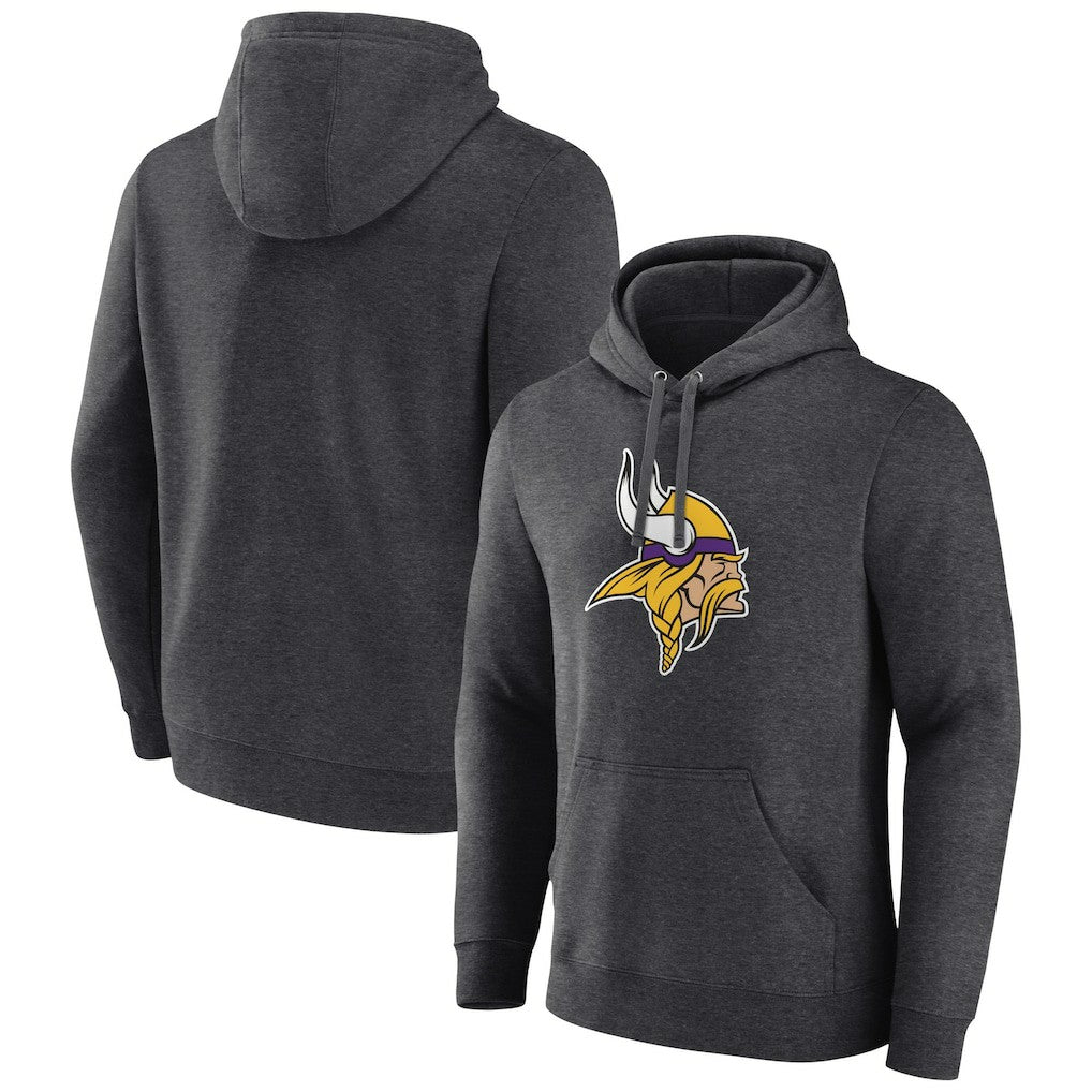Minnesota Vikings Primary Team Logo Fitted Pullover Hoodie | NFL US