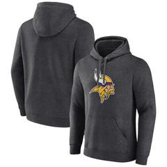 Minnesota Vikings Primary Team Logo Fitted Pullover Hoodie | NFL US