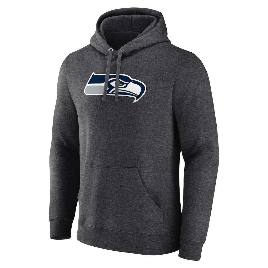 Seattle Seahawks Primary Team Logo Fitted Pullover Hoodie | NFL Hot