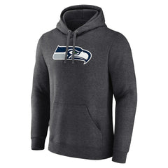 Seattle Seahawks Primary Team Logo Fitted Pullover Hoodie | NFL Hot