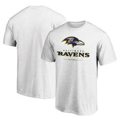 Baltimore Ravens Logo Team Lockup T-Shirt | NFL Discount