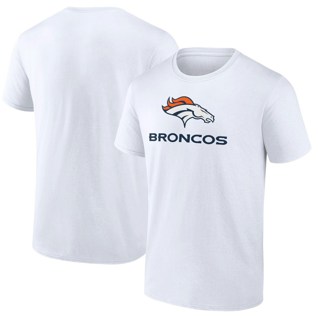 Denver Broncos Logo Team Lockup T-Shirt | NFL Outlet