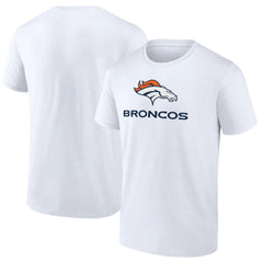 Denver Broncos Logo Team Lockup T-Shirt | NFL Outlet