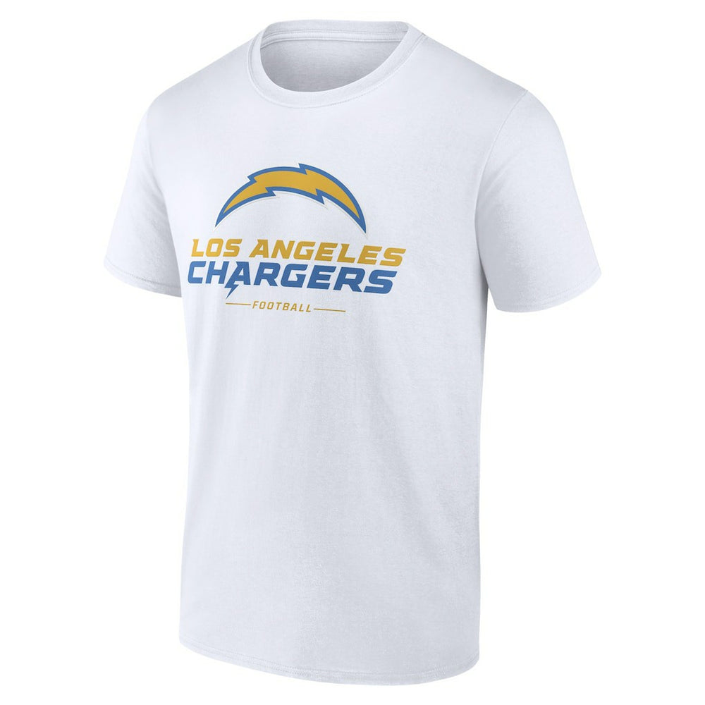 Los Angeles Chargers Logo Team Lockup T-Shirt | NFL On sale