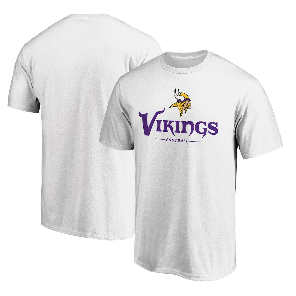 Minnesota Vikings Logo Team Lockup T-Shirt | NFL New