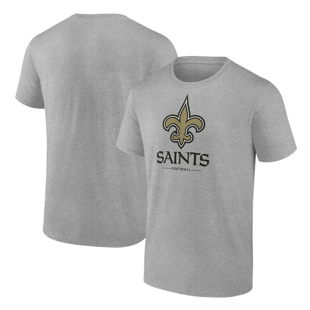 New Orleans Saints Logo Team Lockup T-Shirt | NFL US