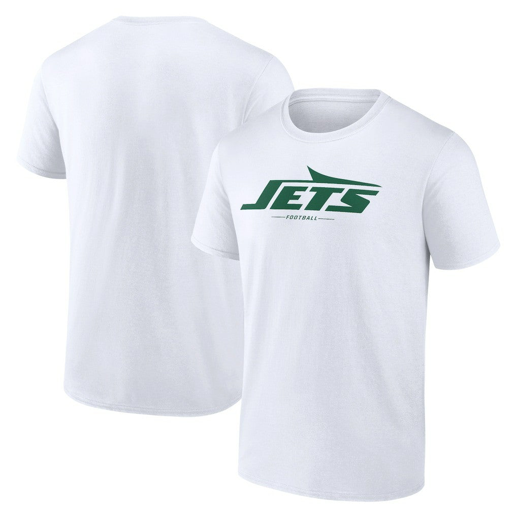 New York Jets Logo Team Lockup T-Shirt | NFL New