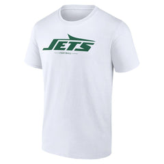 New York Jets Logo Team Lockup T-Shirt | NFL New