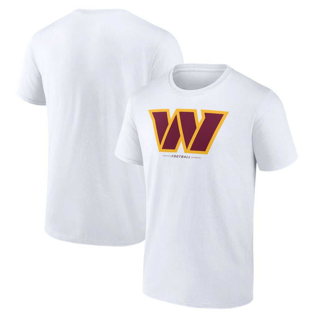 Washington Commanders Logo Team Lockup T-Shirt | NFL New