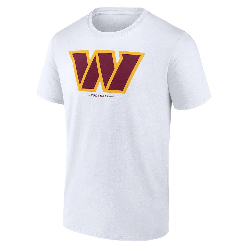 Washington Commanders Logo Team Lockup T-Shirt | NFL New