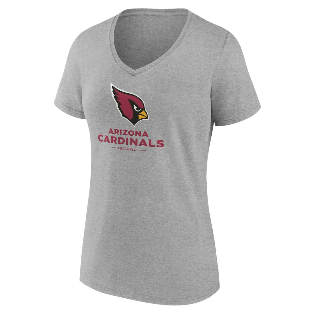 Arizona Cardinals Women's Logo Team Lockup V-Neck T-Shirt | NFL On sale