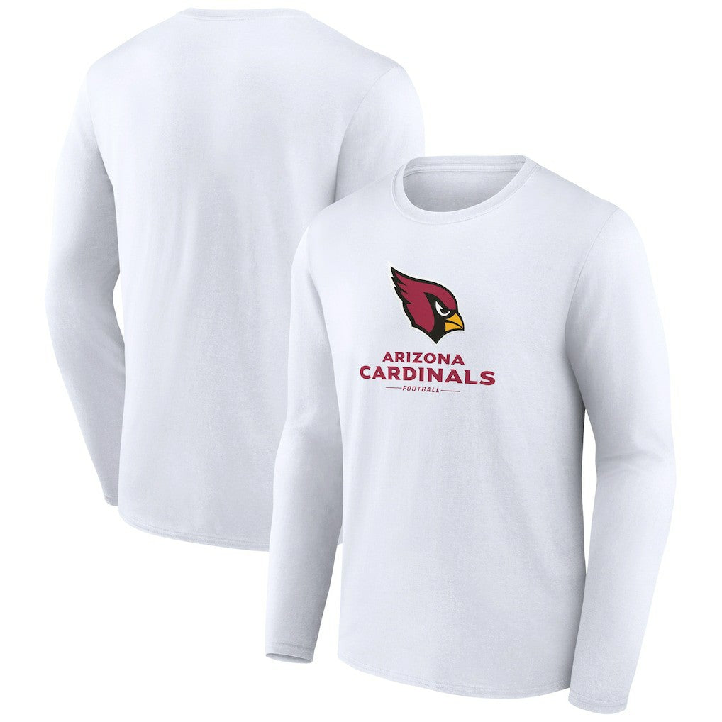 Arizona Cardinals Logo Team Lockup Long Sleeve T-Shirt | NFL On sale