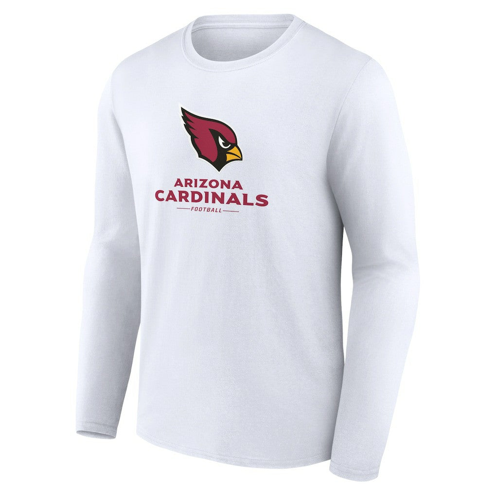Arizona Cardinals Logo Team Lockup Long Sleeve T-Shirt | NFL On sale