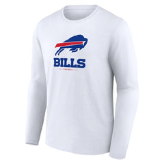 Buffalo Bills Logo Team Lockup Long Sleeve T-Shirt | NFL Near me