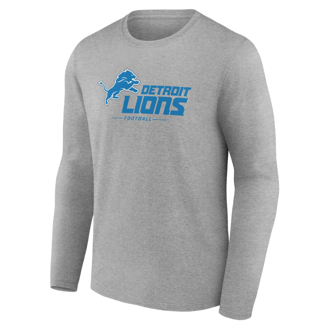 Detroit Lions Logo Team Lockup Long Sleeve T-Shirt | NFL Near me
