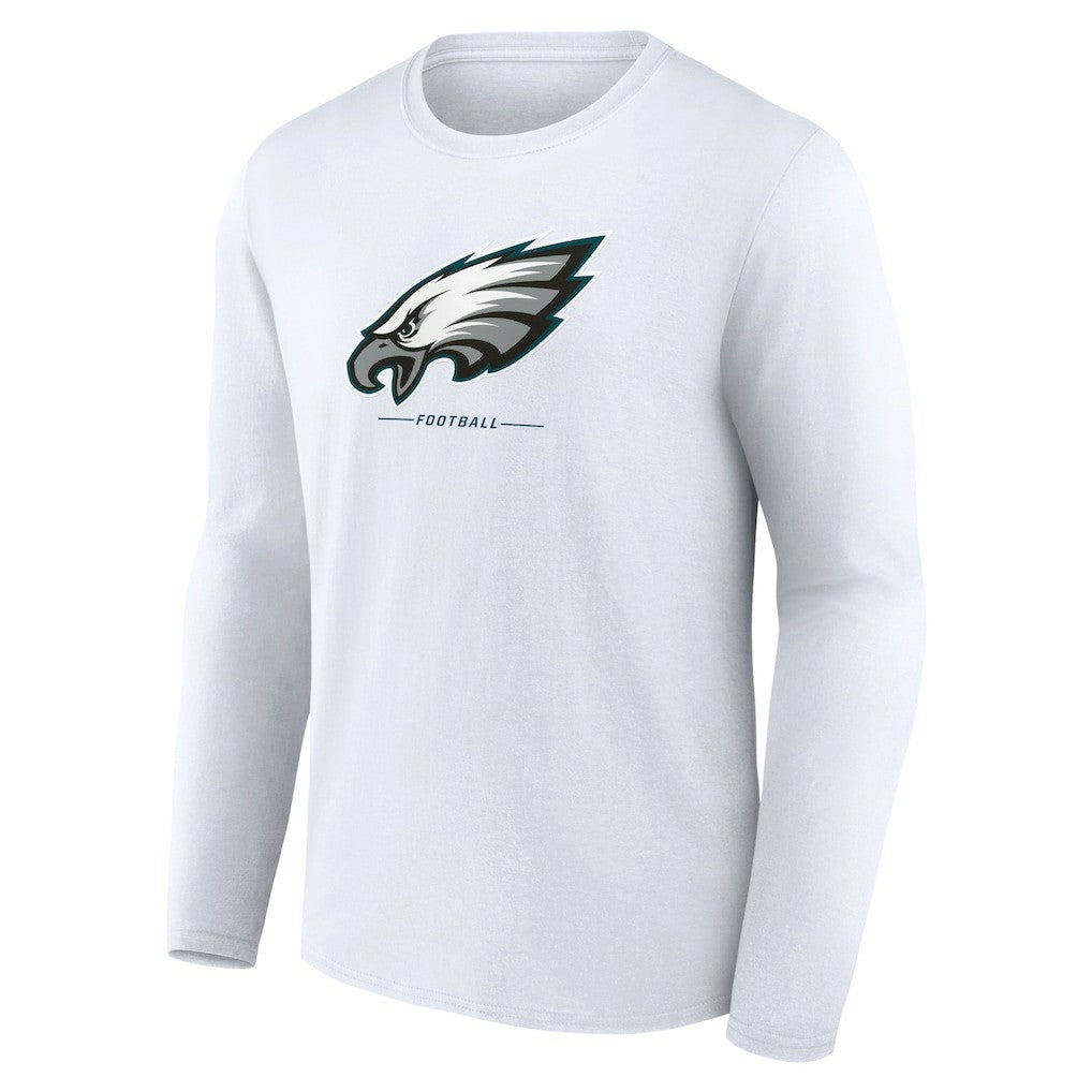 Philadelphia Eagles Logo Team Lockup Long Sleeve T-Shirt | NFL US