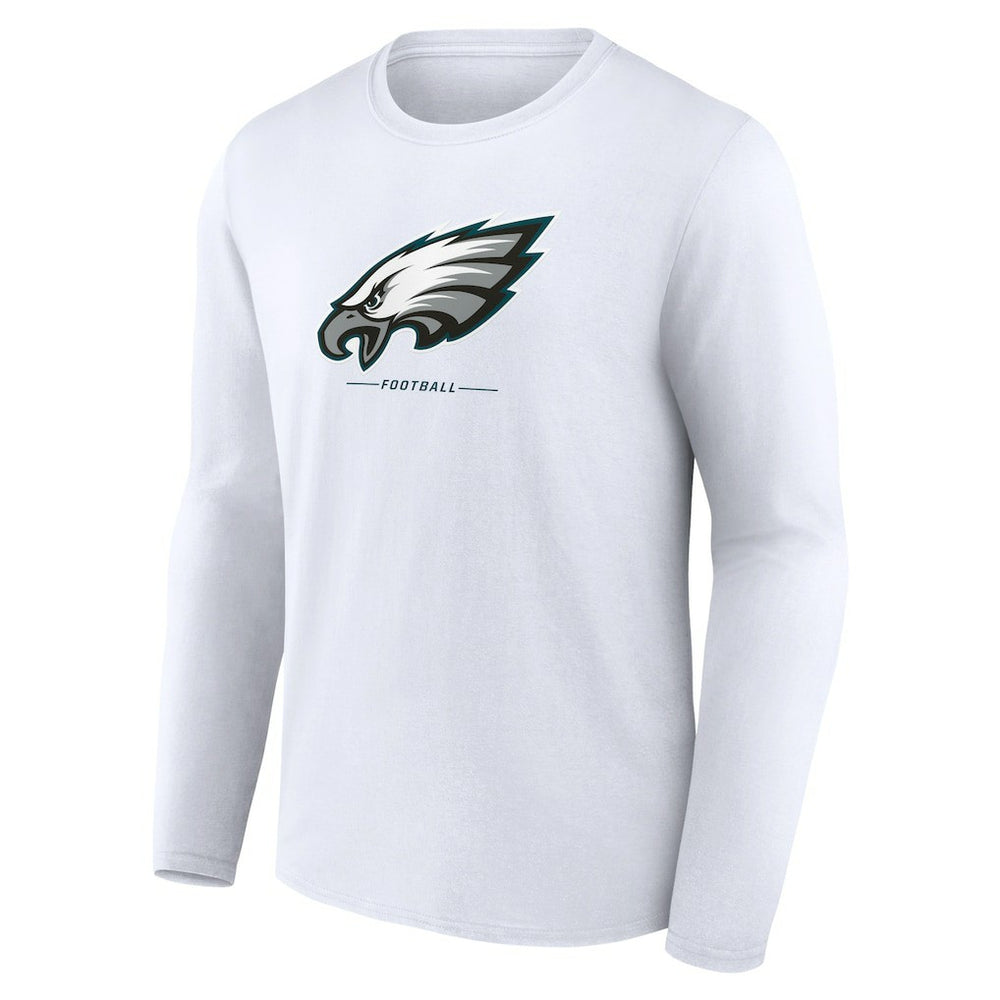 Philadelphia Eagles Logo Team Lockup Long Sleeve T-Shirt | NFL US