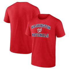 Washington Nationals Heart and Soul T-Shirt - MLB T-shirts