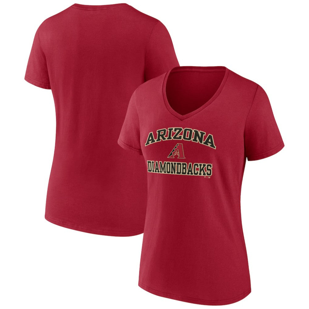Arizona Diamondbacks Women's Heart and Soul V-Neck T-Shirt - MLB T-shirts