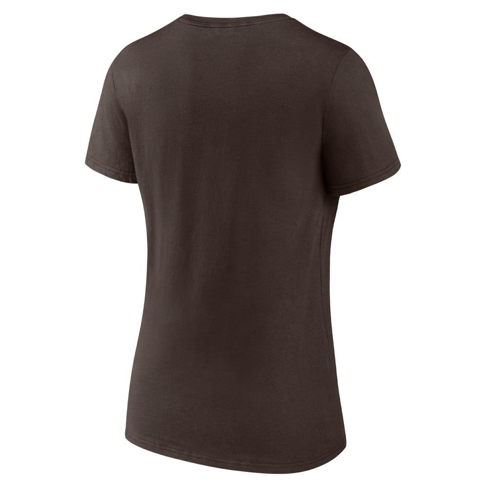 San Diego Padres Women's Heart and Soul V-Neck T-Shirt - MLB T-shirts