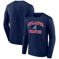 Atlanta Braves Heart and Soul Long Sleeve T-Shirt - MLB T-shirts