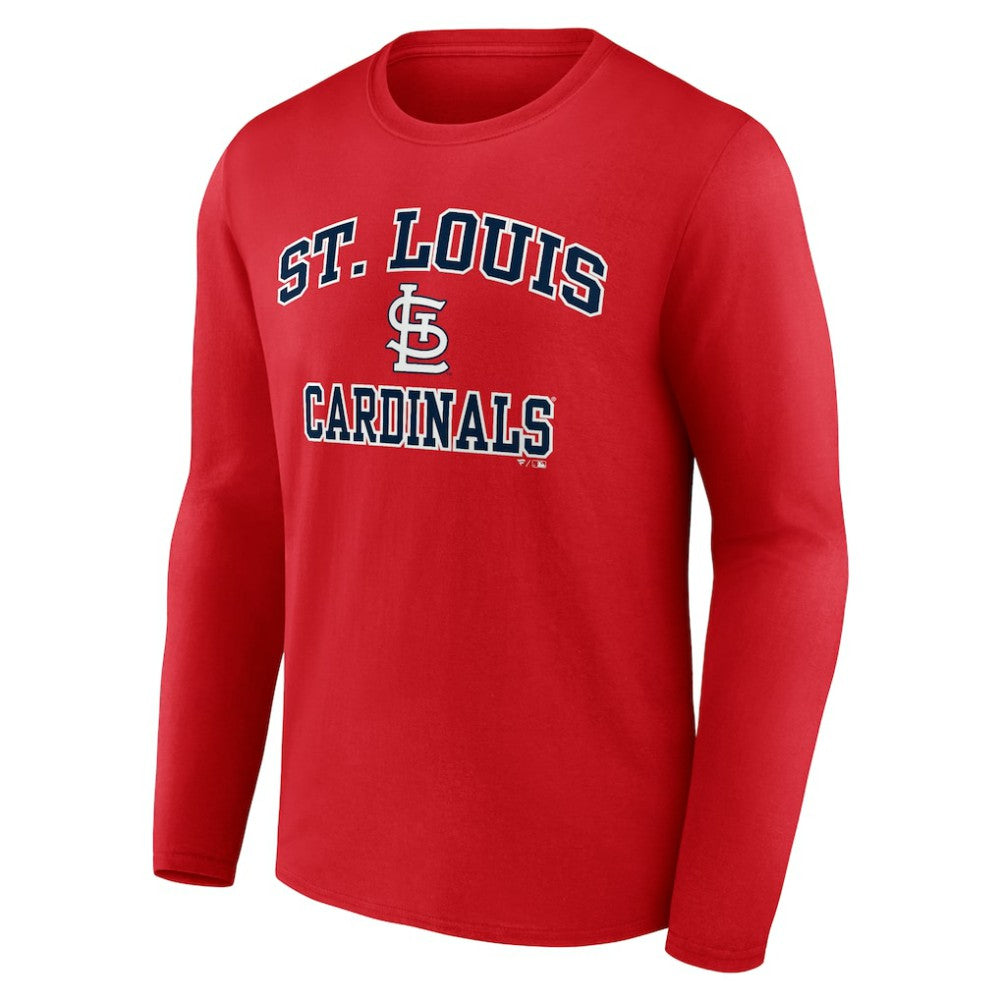 St. Louis Cardinals Heart and Soul Long Sleeve T-Shirt - MLB T-shirts