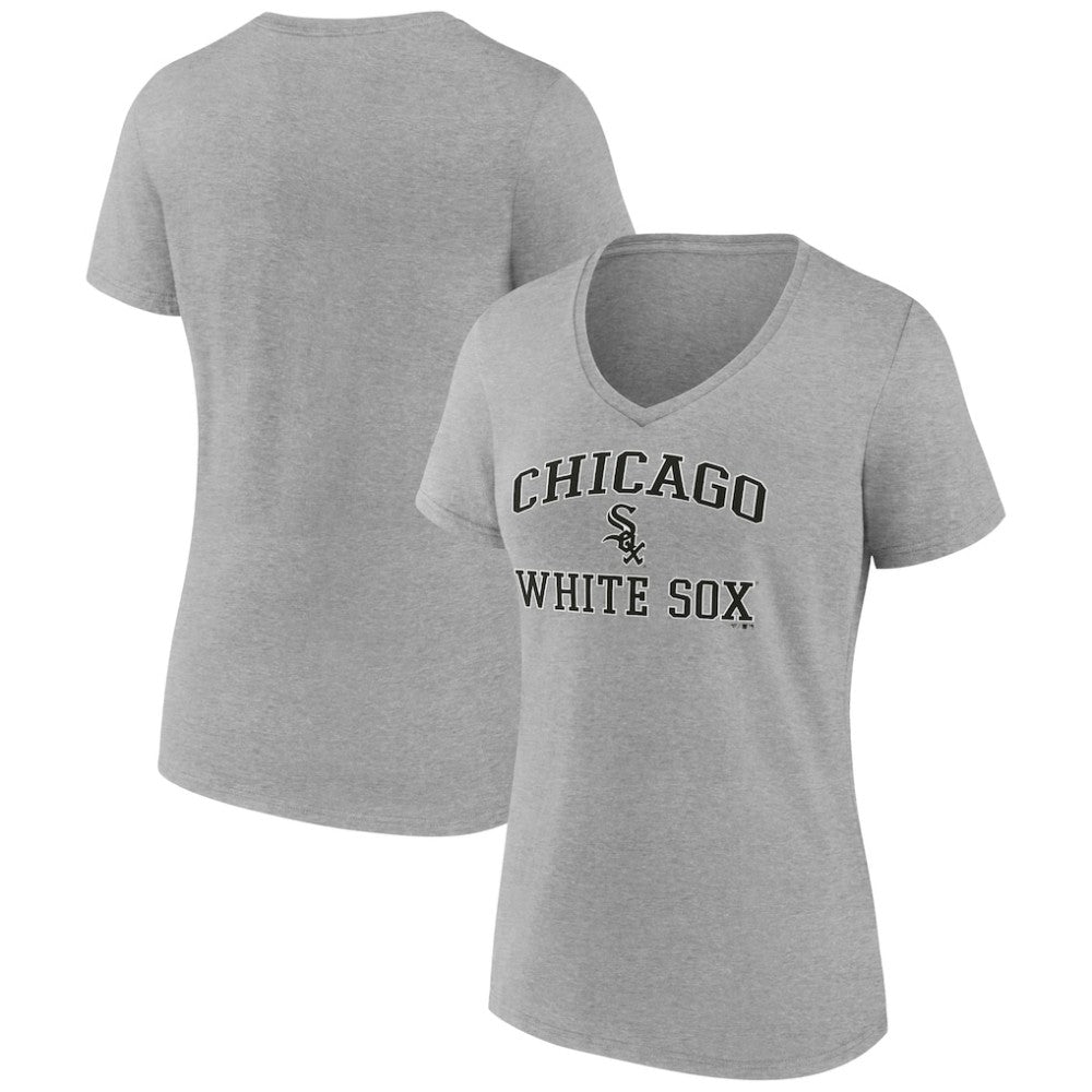 Chicago White Sox Women's Heart and Soul V-Neck T-Shirt - MLB T-shirts