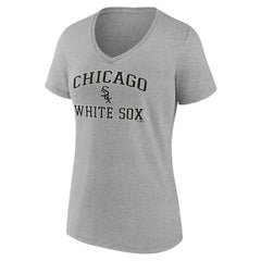 Chicago White Sox Women's Heart and Soul V-Neck T-Shirt - MLB T-shirts