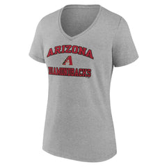 Arizona Diamondbacks Women's Heart and Soul V-Neck T-Shirt - MLB T-shirts