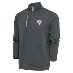 Jacksonville Jaguars Antigua Metallic Logo Generation Quarter-Zip Pullover Top | NFL Hot