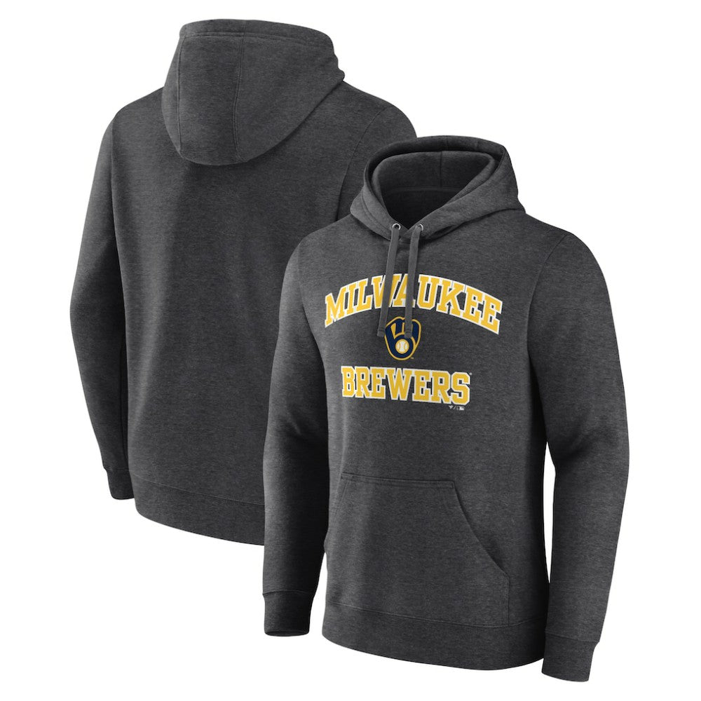 Milwaukee Brewers Heart and Soul Pullover Hoodie - MLB Hoodies