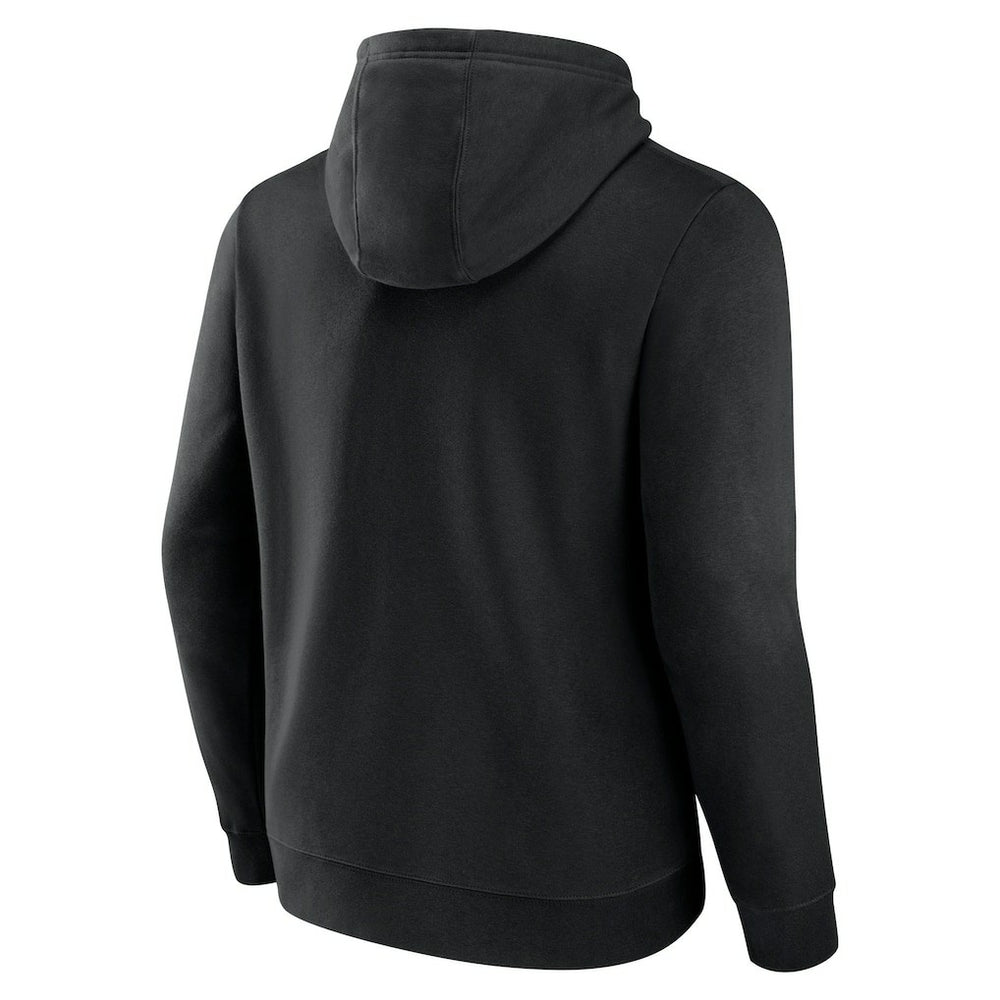 Atlanta Falcons Logo Team Lockup Fitted Pullover Hoodie | NFL Hot