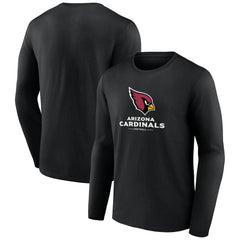 Arizona Cardinals Logo Team Lockup Long Sleeve T-Shirt | NFL Near me