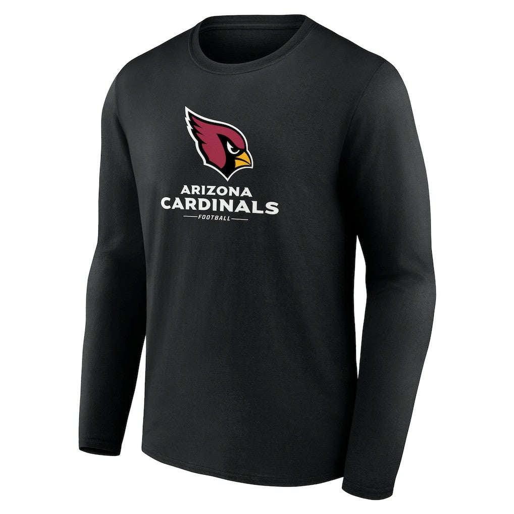 Arizona Cardinals Logo Team Lockup Long Sleeve T-Shirt | NFL Near me