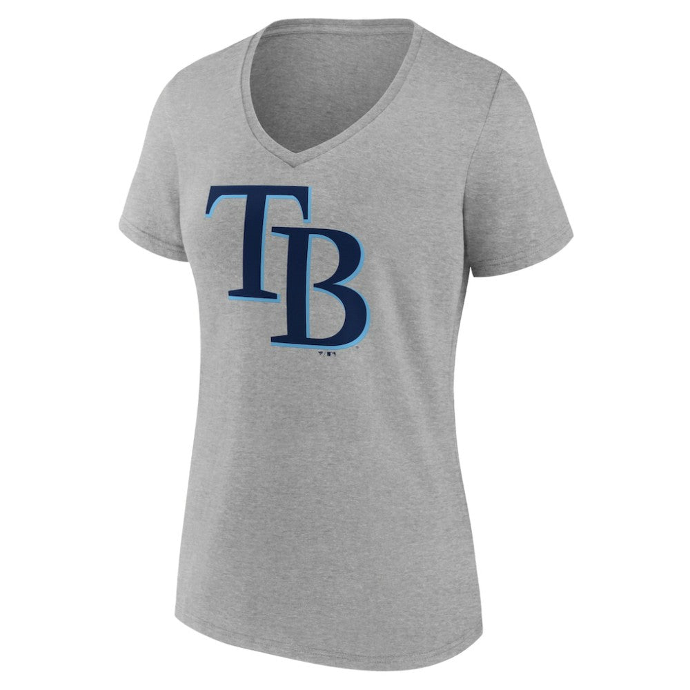 Tampa Bay Rays Women's Official Logo V-Neck T-Shirt - MLB T-shirts