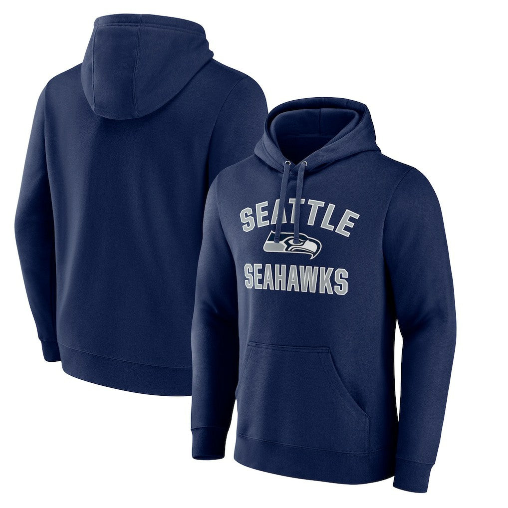 Seattle Seahawks Victory Arch Fitted Pullover Hoodie | NFL Hot