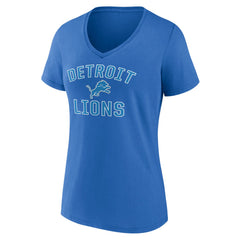 Detroit Lions Women's Victory Arch Team V-Neck T-Shirt | NFL New