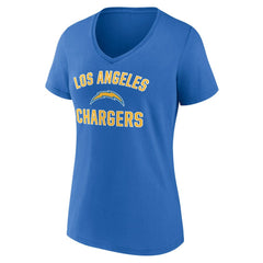 Los Angeles Chargers Women's Victory Arch Team V-Neck T-Shirt | NFL Sale